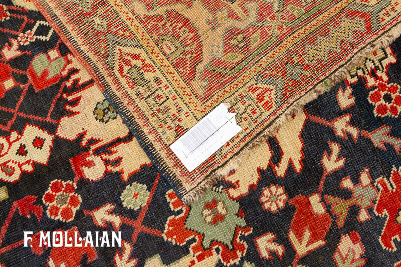 Caucasian Karabakh (Qarabağ) Antique Kalleh Carpet n°:27522325